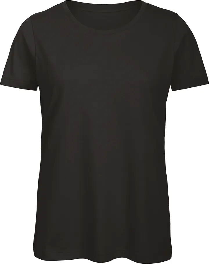 T-shirt Organic Inspire col rond Femme Black
