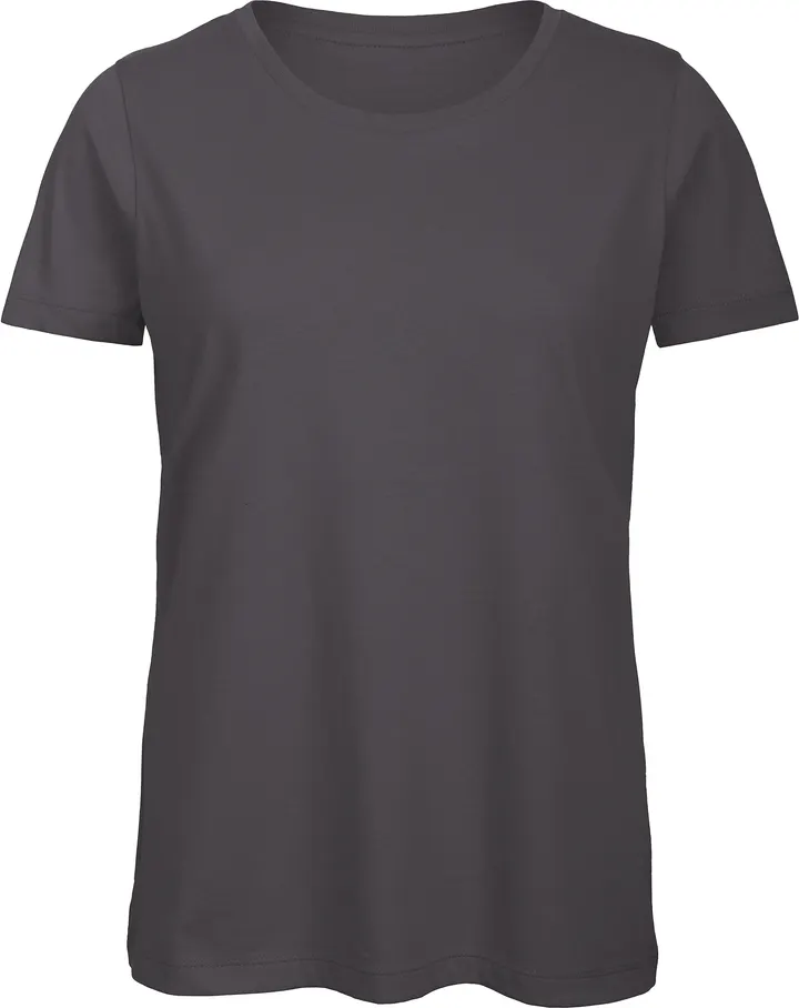 T-shirt Organic Inspire col rond Femme Dark Grey