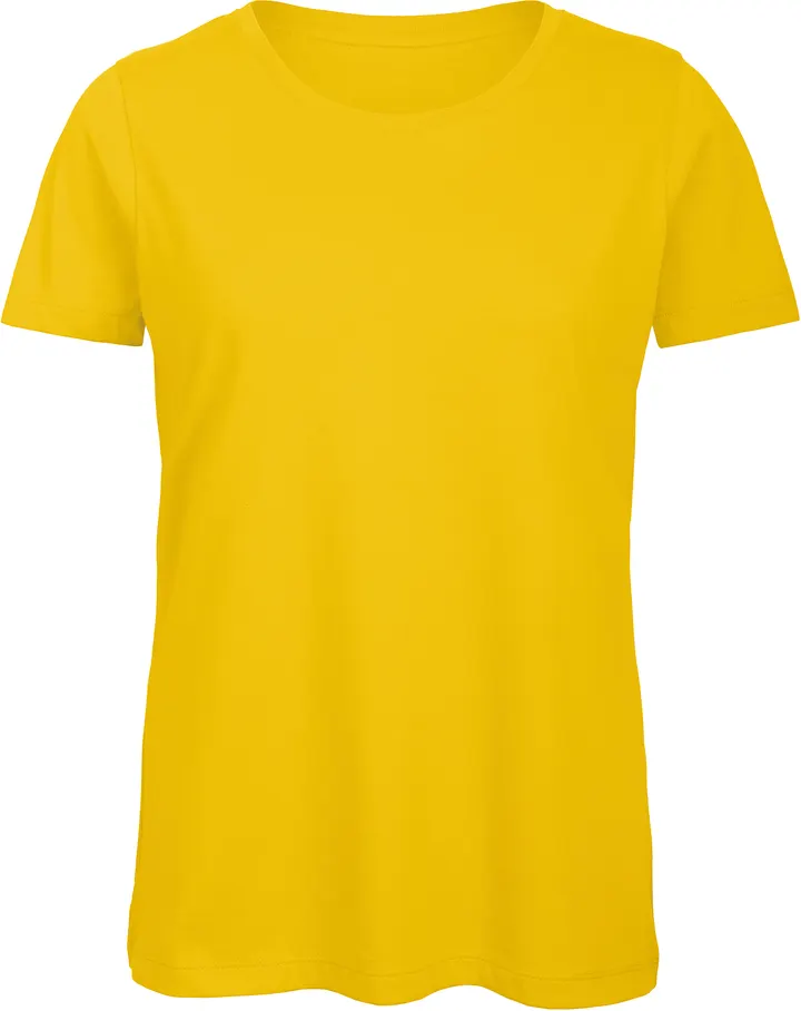 T-shirt Organic Inspire col rond Femme Gold