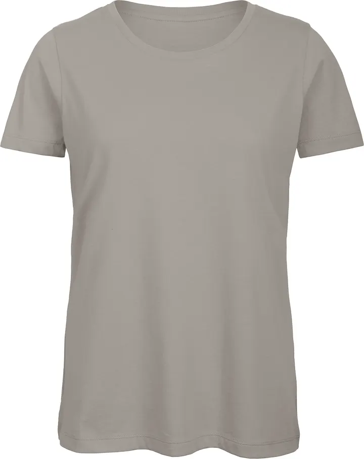 T-shirt Organic Inspire col rond Femme Light Grey