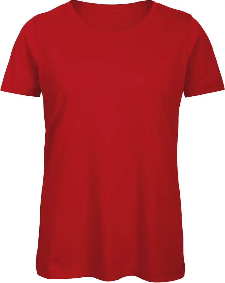 T-shirt Organic Inspire col rond Femme Red