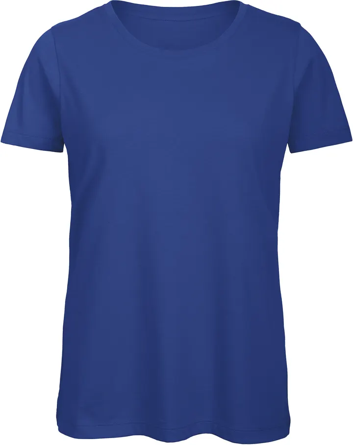 T-shirt Organic Inspire col rond Femme Royal Blue