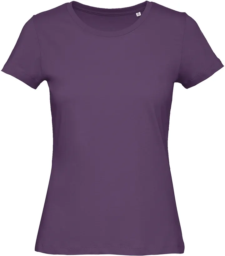 T-shirt Organic Inspire col rond Femme Urban Purple