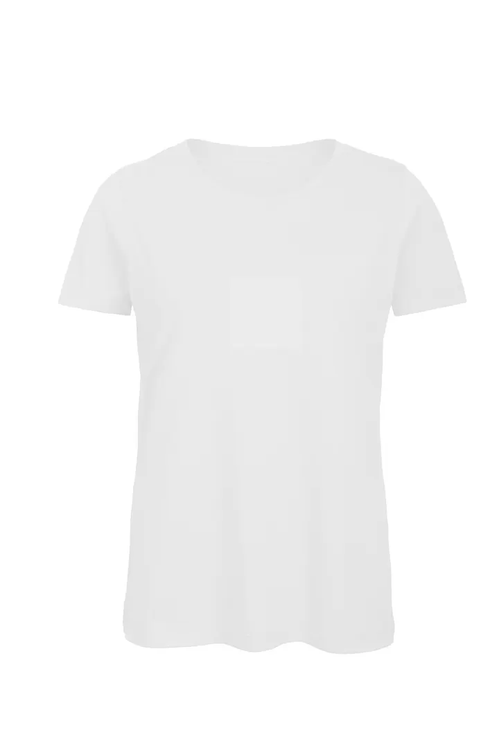 T-shirt Organic Inspire col rond Femme White