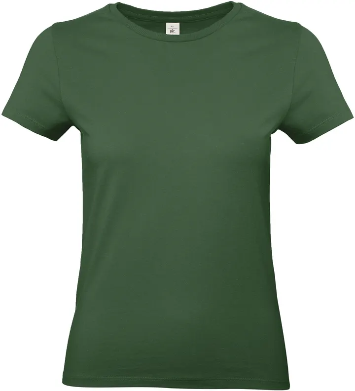 #E190 Ladies' T-shirt Bottle Green