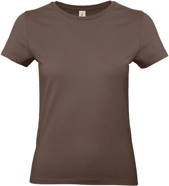 #E190 Ladies' T-shirt Brown