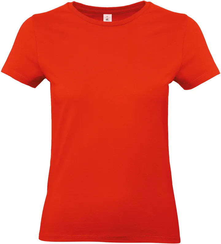#E190 Ladies' T-shirt Fire Red