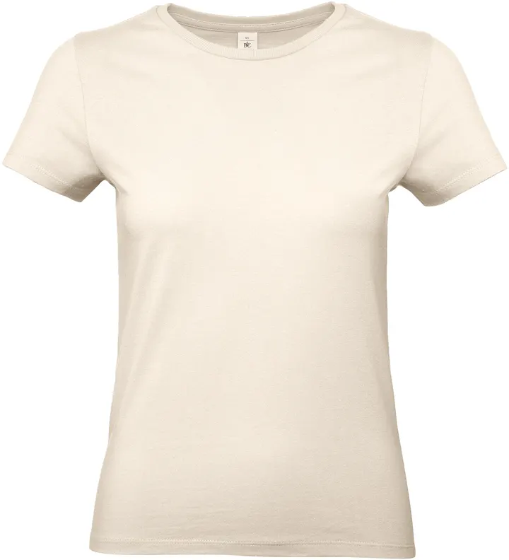#E190 Ladies' T-shirt Natural