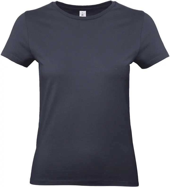 #E190 Ladies' T-shirt Navy