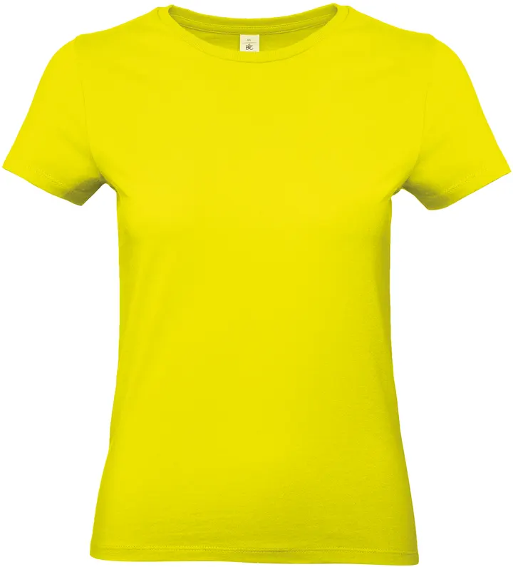 #E190 Ladies' T-shirt Pixel Lime