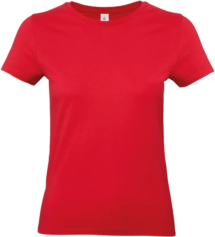 #E190 Ladies' T-shirt Red