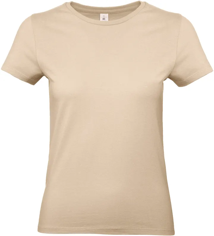 #E190 Ladies' T-shirt Sand