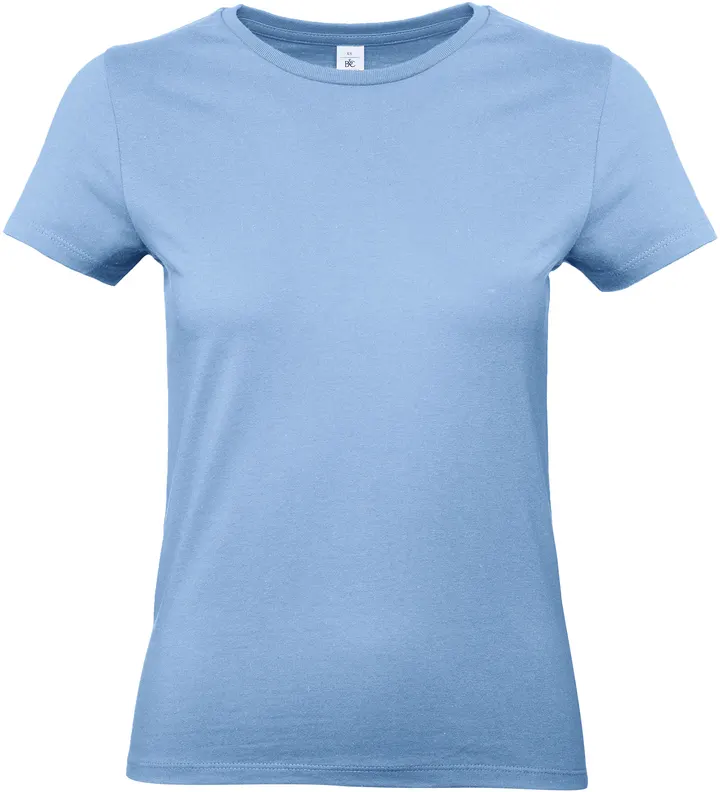 #E190 Ladies' T-shirt Sky Blue