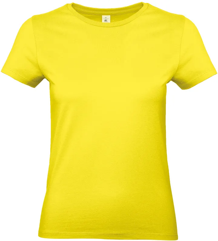 #E190 Ladies' T-shirt Solar Yellow