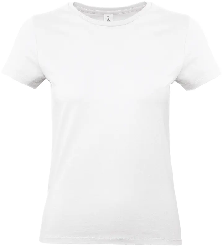 #E190 Ladies' T-shirt White