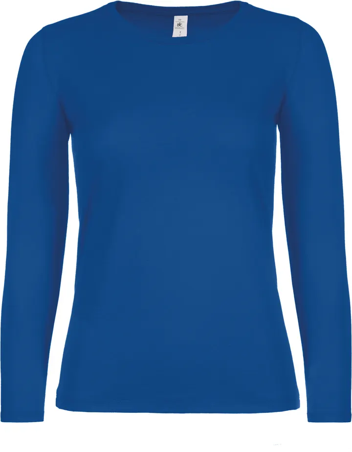 Damen-Langarmshirt #E150 Royal Blue