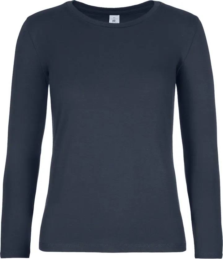 T-shirt manches longues femme #E190 Navy