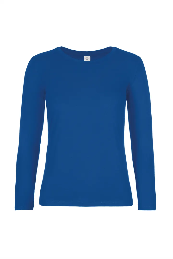 T-shirt manches longues femme #E190 Royal Blue