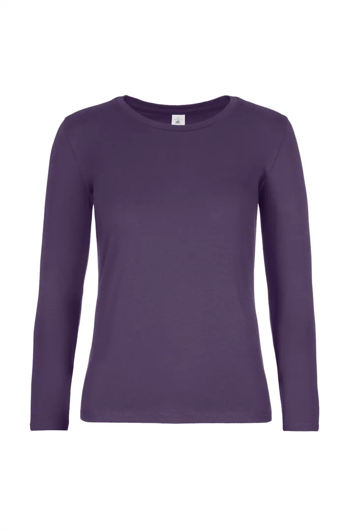 T-shirt manches longues femme #E190 Urban Purple