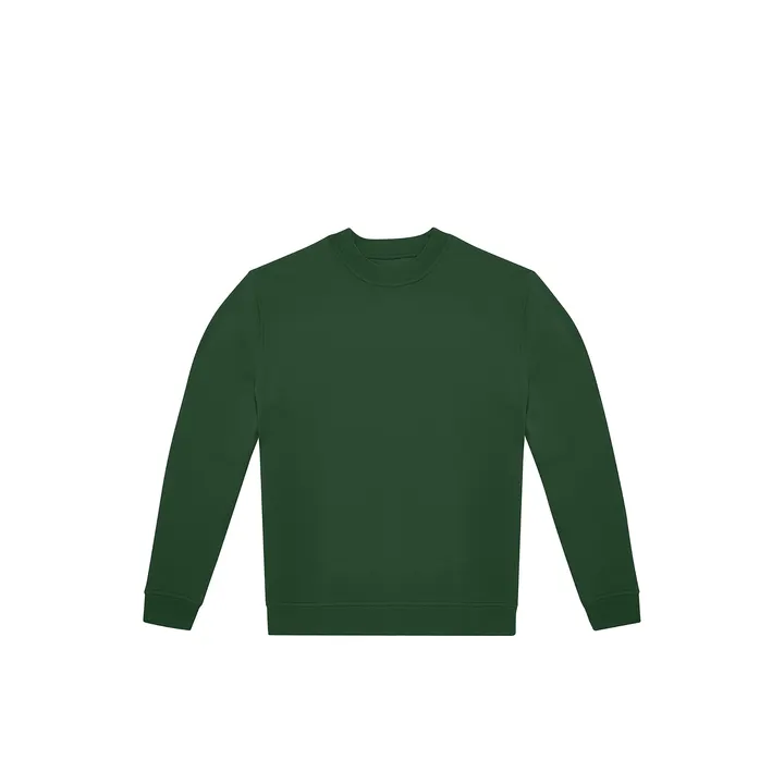 Sweat-shirt col rond ID.332 unisexe Bottle Green