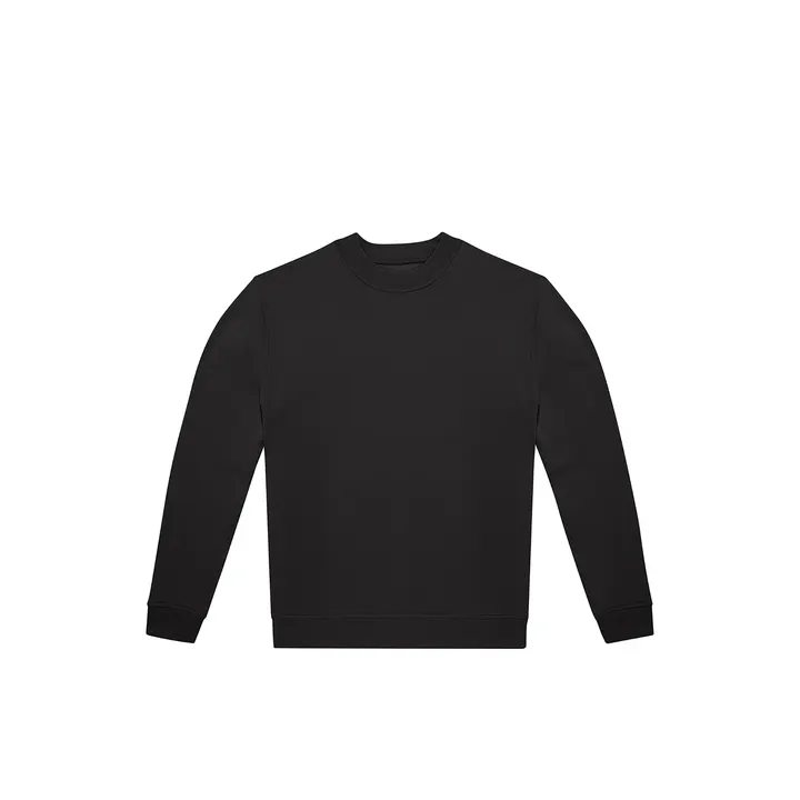 Sweatshirt mit Rundhalsausschnitt ID.222 Black