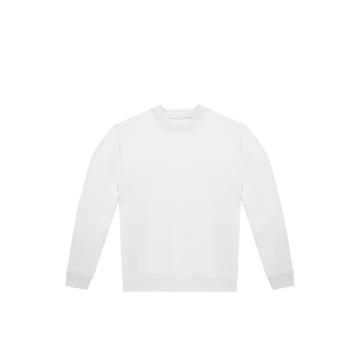 Sweatshirt mit Rundhalsausschnitt ID.222 White
