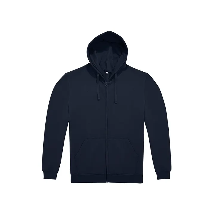 Kapuzen-Sweatshirt mit Reißverschluss ID.224 (50/50) Navy