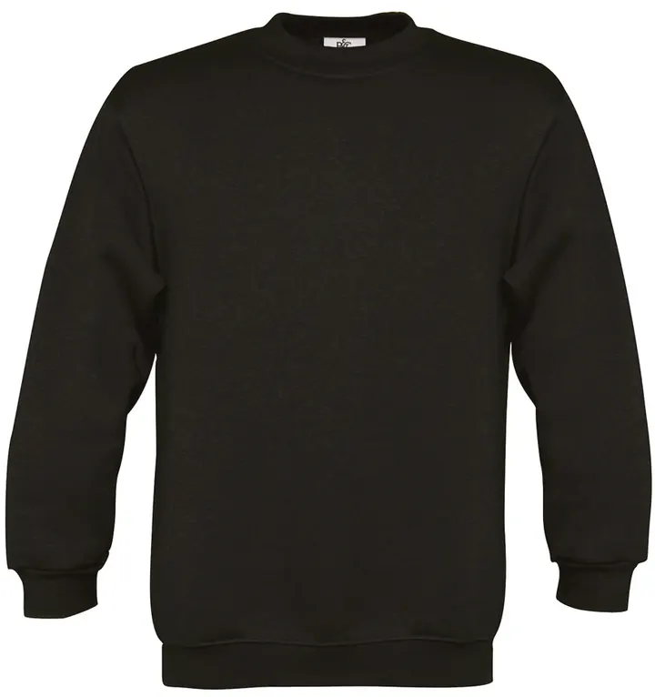 Sweat-shirt enfant col rond Black