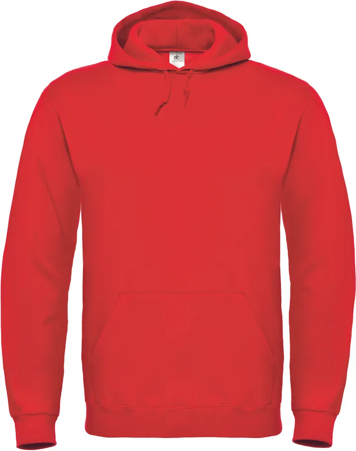 Id.003 Hooded Sweatshirt Red