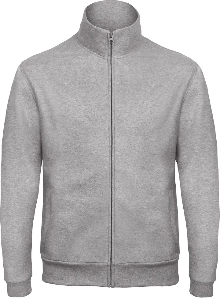 ID.206 Full Zip Sweatjacket Heather Grey