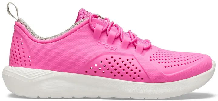Crocs™ Literide™ Pacer Kinder-Sneaker Electric pink / White