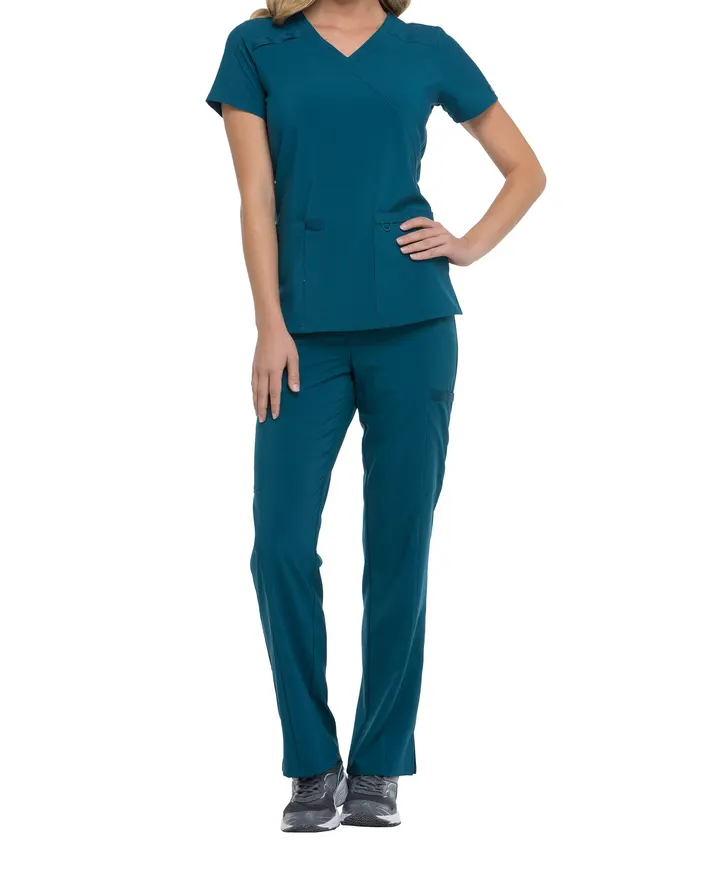 Haut cache cœur femme Caribbean Blue