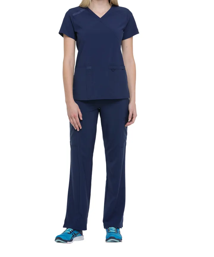Haut cache cœur femme Navy