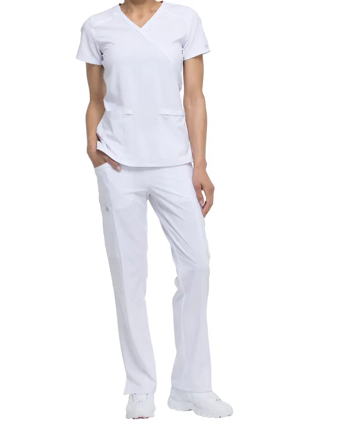 Haut cache cœur femme White