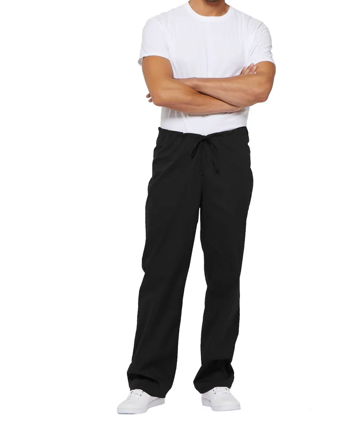 Unisex-Hose mit Kordelzug in Standardgröße Black