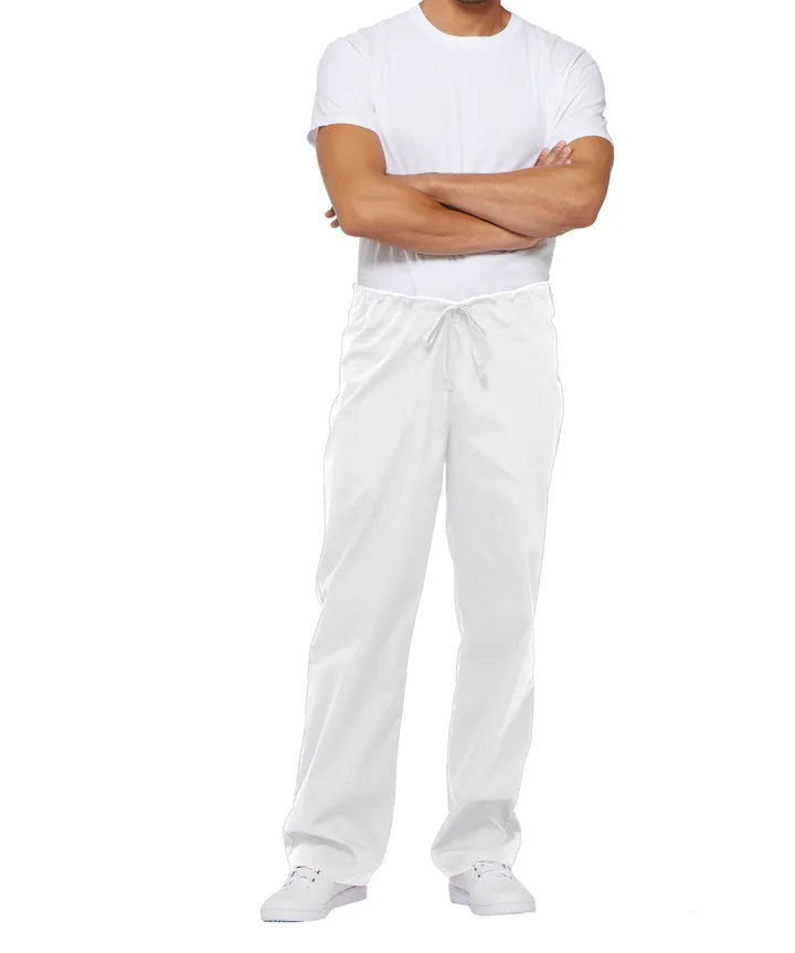Unisex-Hose mit Kordelzug in Standardgröße White