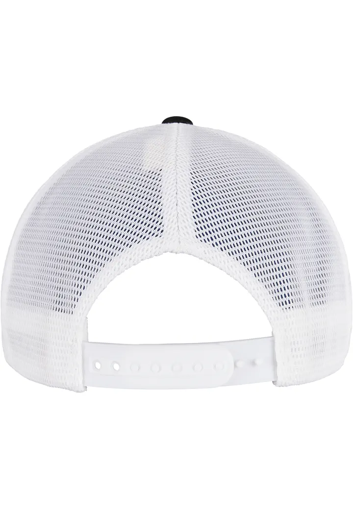 Casquette mesh bicolore BLACK / WHITE