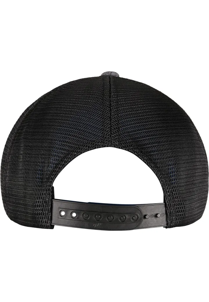 Casquette mesh bicolore MELANGE CHARCOAL / BLACK
