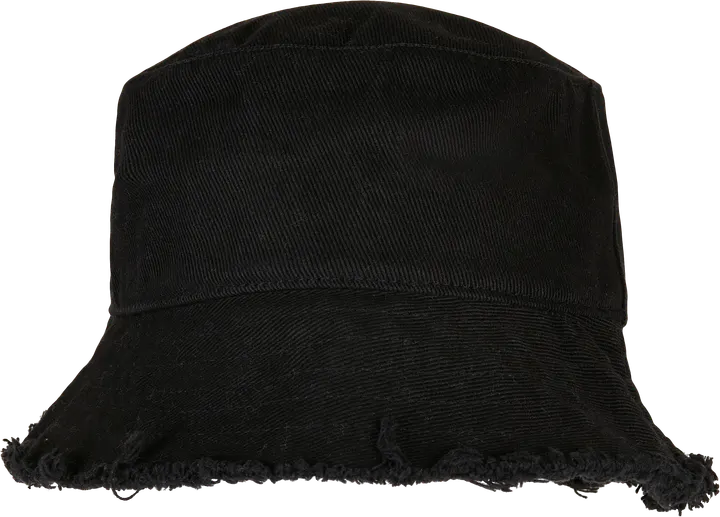 Sonnenhut mit offener Krempe BLACK