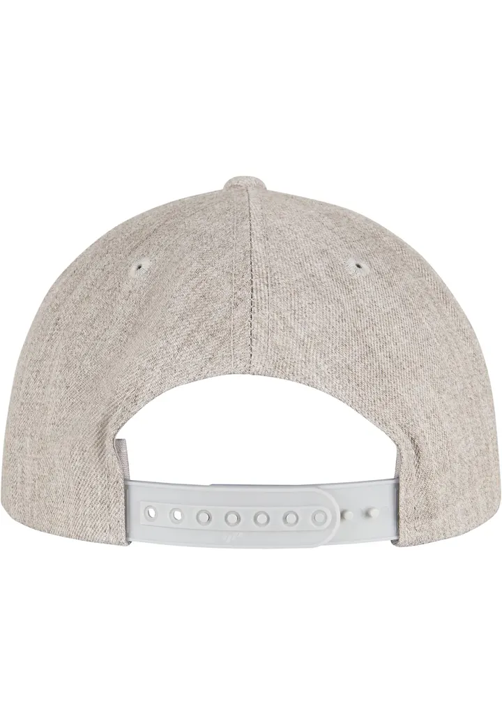 Classic Premium Snapback Cap HEATHER GREY