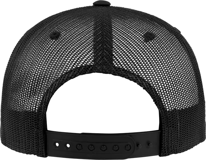 Foam-Trucker-Kappe Black / White / Back