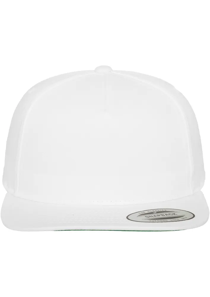 Casquette Classic 5 Panel Snapback WHITE