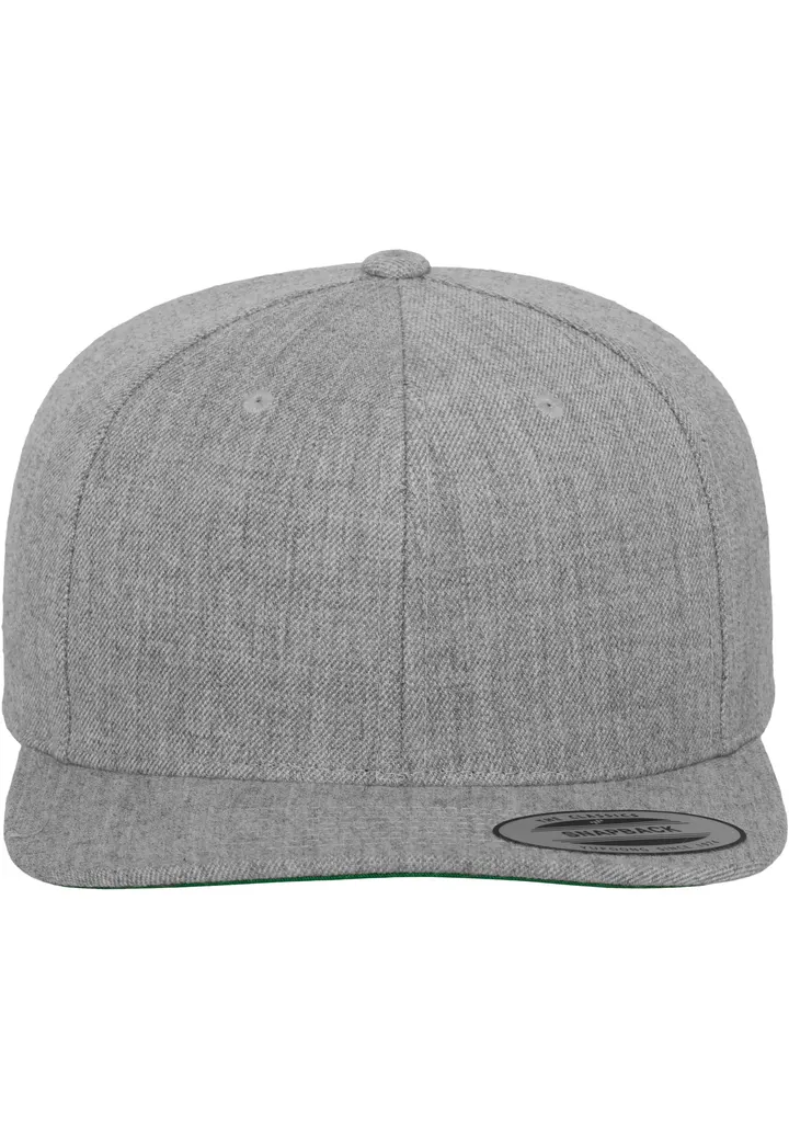 Classic Snapback Kappe HEATHER