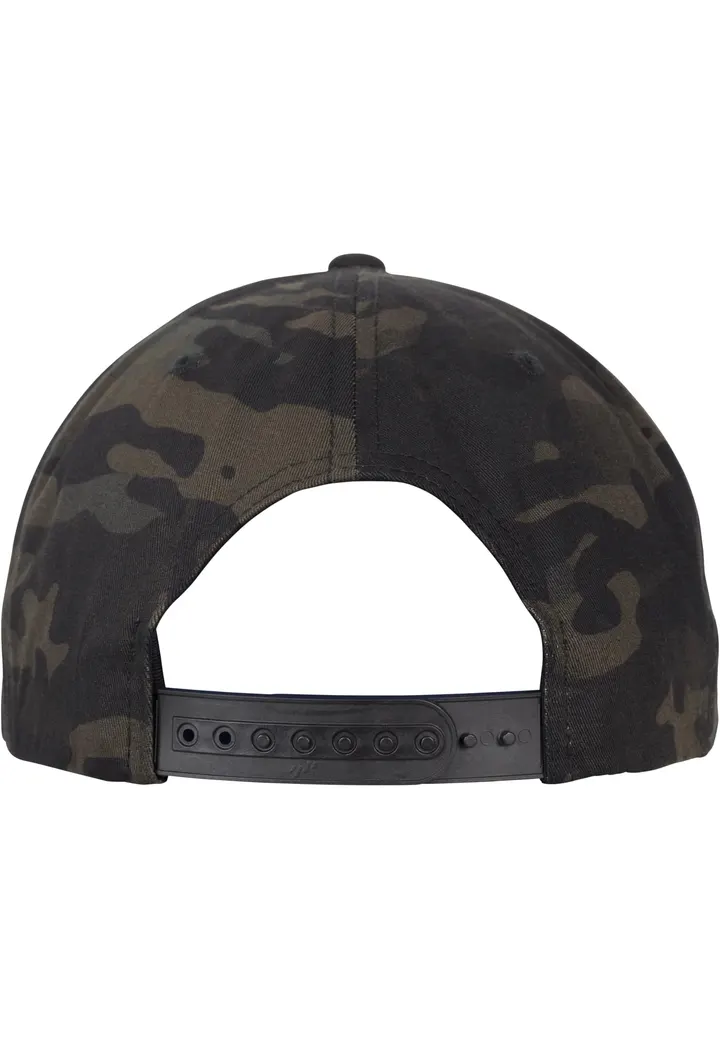 Classic Snapback Multicam Cap BLACK MULTICAM