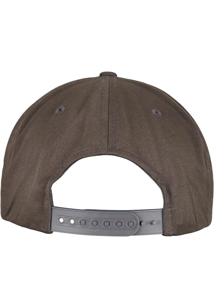 Snapback-Cap aus biologischer Baumwolle DARK GREY