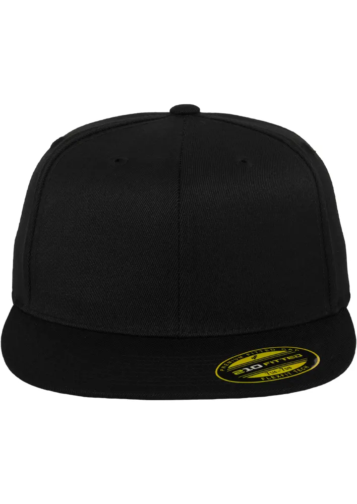 Premium 210 Fitted Kappe BLACK
