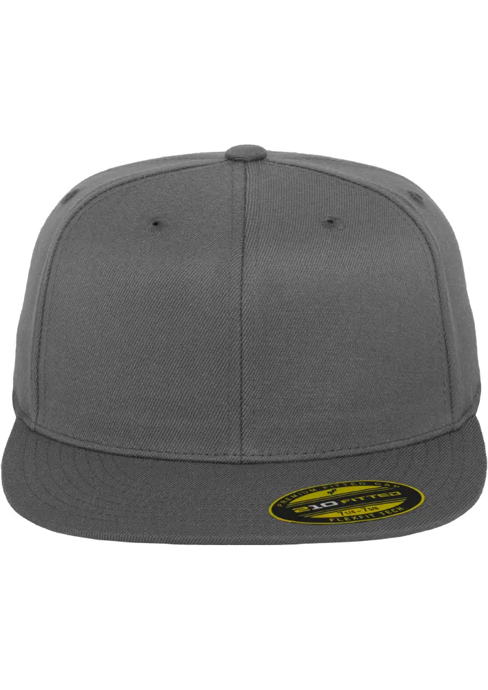 Premium 210 Fitted Kappe DARK GREY