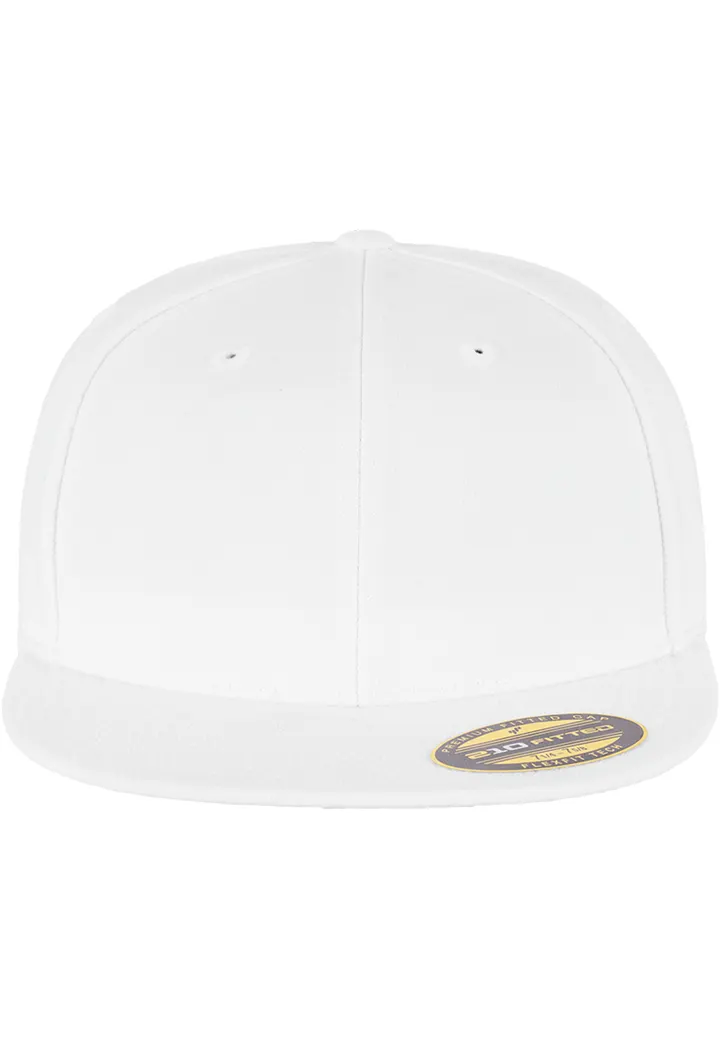 Premium 210 Fitted Kappe WHITE