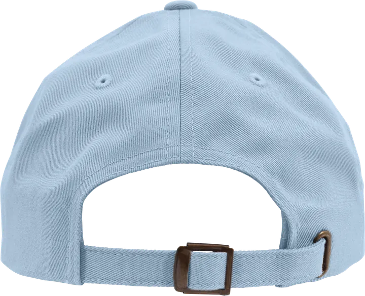 6-Panel-Kappe aus Baumwoll-Twill LIGHT BLUE