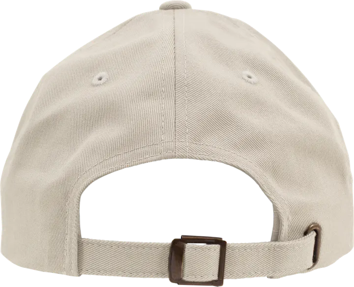 6-Panel-Kappe aus Baumwoll-Twill STONE